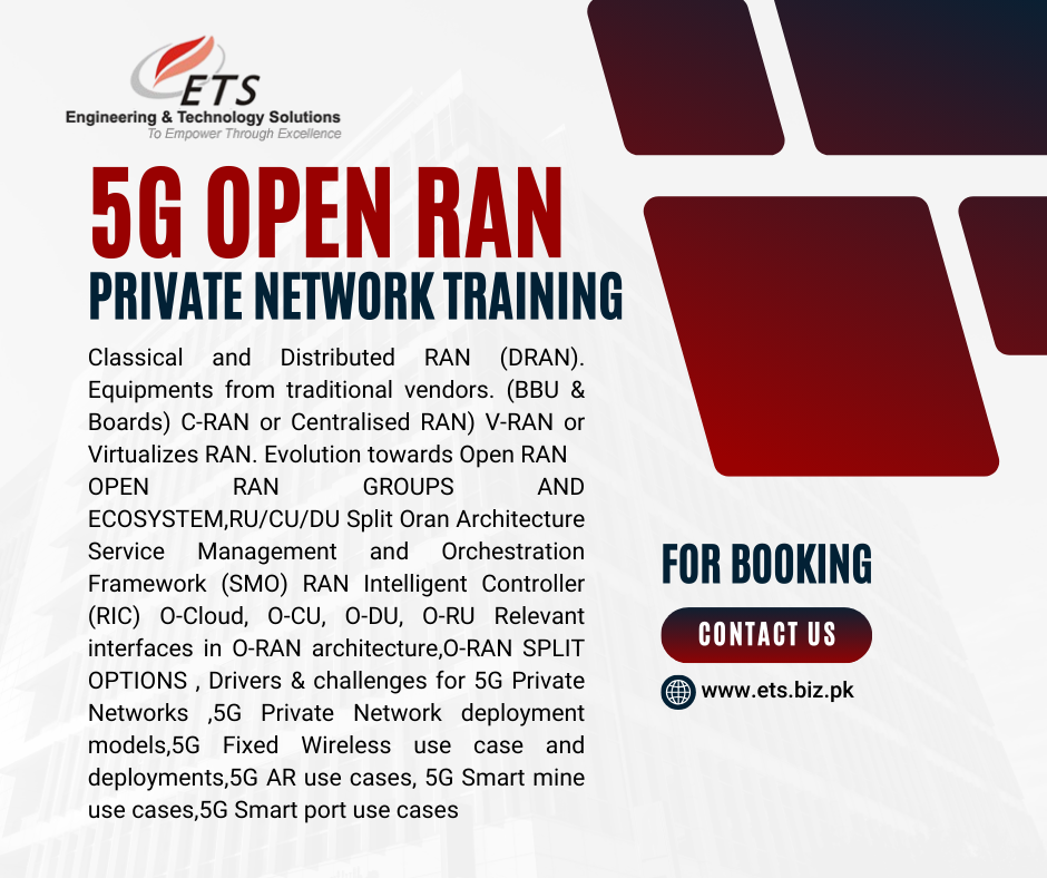 5G ORAN Private Network