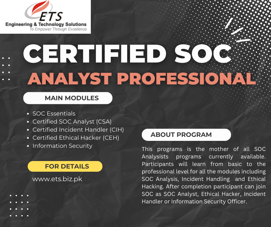 Certified SOC Analyst Professional